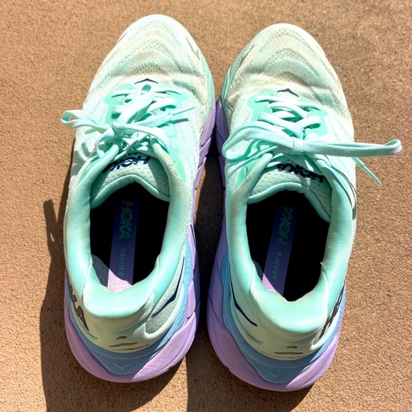 HOKA ONE ONE ARAHI 6 Sunlit Ocean / Lilac Mist - Picture 7 of 15